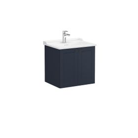 VitrA 68706 Root Classic Kapaklı 60 cm Mat Lacivert Lavabo Dolabı