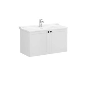 VitrA 68745 Root Classic Kapaklı 100 cm Mat Gri Lavabo Dolabı
