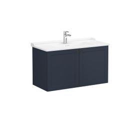 Vitra 68748 Root Classic Kapaklı 100 cm Mat Lacivert Lavabo Dolabı