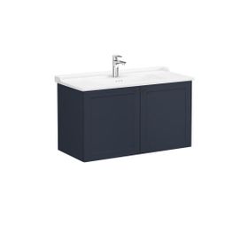 Vitra 68748 Root Classic Kapaklı 100 cm Mat Lacivert Lavabo Dolabı