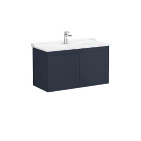 Vitra 68748 Root Classic Kapaklı 100 cm Mat Lacivert Lavabo Dolabı