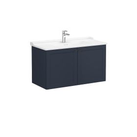 Vitra 68748 Root Classic Kapaklı 100 cm Mat Lacivert Lavabo Dolabı