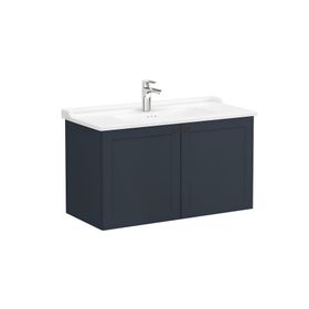 Vitra 68748 Root Classic Kapaklı 100 cm Mat Lacivert Lavabo Dolabı