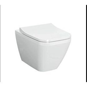 VitrA 7082l003-0090 İntegra Square Kare Rimex Kanalsız Asma Klozet + Yavaş Kapak
