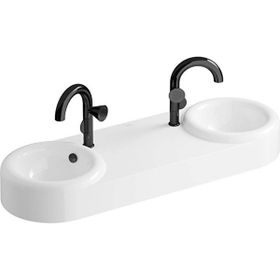 VitrA 7313B403-0041 Liquid 120x41 cm Beyaz Lavabo
