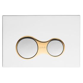 VitrA 740-0422 Sirius Mekanik Parlak Krom Altın Kumanda Paneli