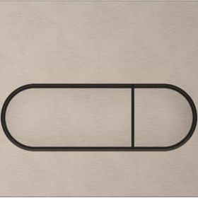 Vitra 740-2295 Root Round Fırçalanmış Nikel Kumanda Paneli
