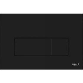 VitrA 740-2350 Root Square Parlak Siyah Kumanda Paneli