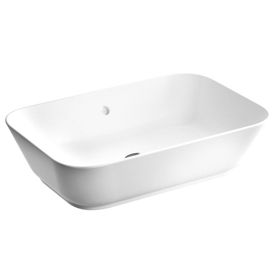 VitrA 7425B003-0016 60 cm Armatür Deliksiz Dikdörtgen Çanak Lavabo