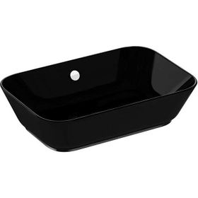 VitrA 7425B070-0012 60x39 cm Geo Siyah Çanak Lavabo