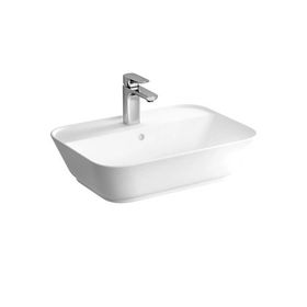 VitrA 7426B003-0001 Geo Dikdörtgen 60 cm Çanak Lavabo