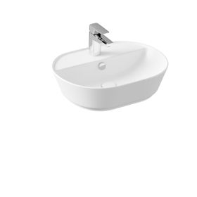 VitrA 7428B001-0001 55x43 cm Geo Mat Beyaz Çanak Lavabo