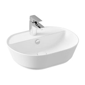 VitrA 7428B001-0001 55x43 cm Geo Mat Beyaz Çanak Lavabo