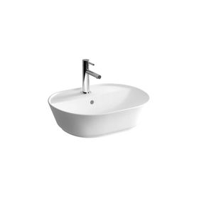 VitrA 7428B001-0001 55x43 cm Geo Mat Beyaz Çanak Lavabo