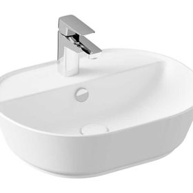 VitrA 7428B001-0001 55x43 cm Geo Mat Beyaz Çanak Lavabo