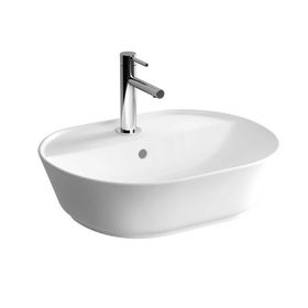 VitrA 7428b003-0001 55 cm Beyaz Geo Oval Çanak Lavabo