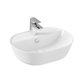 VitrA 7428b003-0001 55 cm Beyaz Geo Oval Çanak Lavabo