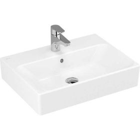 VitrA 7435B003-0631 Nuo 60X40 cm Tezgah Üstü Dikdörtgen Dar Lavabo