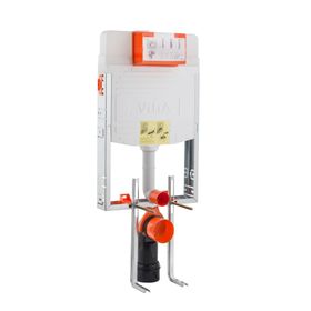 VitrA 748-1851-01 3/6 L Asma Klozetler İçin İnce Metal Ayaklı Gömme Rezervuar
