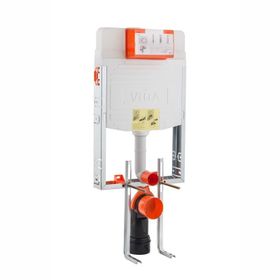 VitrA 748-1851-01 3/6 L Asma Klozetler İçin İnce Metal Ayaklı Gömme Rezervuar