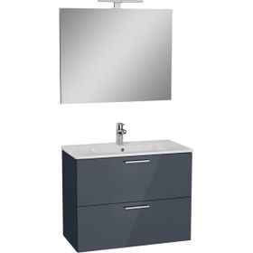 VitrA 75100 80 cm Antasit Mia Banyo Dolabı Seti