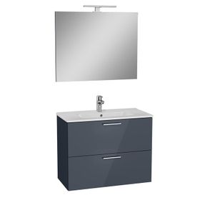 Vitra 75100 80 cm Antasit Mia Banyo Dolabı Seti