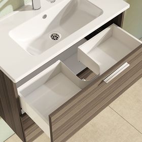 VitrA 75101 Mia Banyo Dolabı Seti