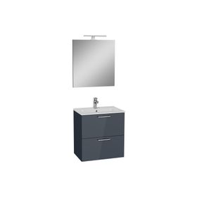 Vitra 75102 60 cm Antrasit Mia Banyo Dolabı Seti