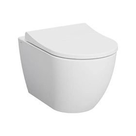 Vitra 7510l003-0090 S60 Rim-Ex Smoothflush Beyaz Kanalsız Asma Klozet ve Yavaş Kapanır Kapak