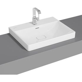 Vitra 7527B083-0973 Metropole 80 cm Mat Siyah Çanak Lavabo