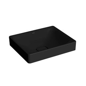 VitrA 7534B083-1398 Metropole 50x40 cm Dikdörtgen Mat Siyah Çanak Lavabo