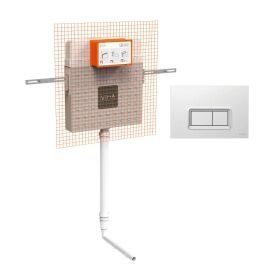 Vitra 768-1700-01 + 740-0680 Gri Helatasi Set Parlak Panel