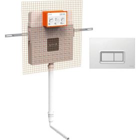 Vitra 768-1700-01 + 740-0680 Gri Helatasi Set Parlak Panel