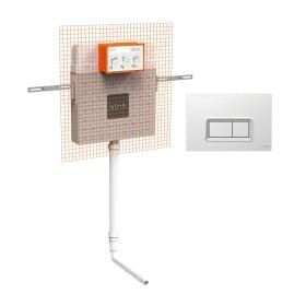 Vitra 768-1700-01 + 740-0680 Gri Helatasi Set Parlak Panel