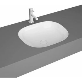 VitrA 7810B403-1083 Plural 45x38 cm Beyaz Oval Tezgah Altı Lavabo