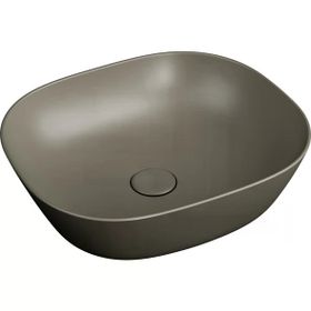 VitrA 7810B450-0016 Plural Kare Çanak Mat Vizon 45 cm Lavabo