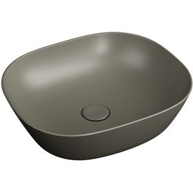 Vitra 7810B450-0016 Plural Kare Çanak Mat Vizon 45 cm Lavabo