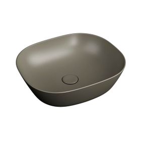 Vitra 7810B450-0016 Plural Kare Çanak Mat Vizon 45 cm Lavabo