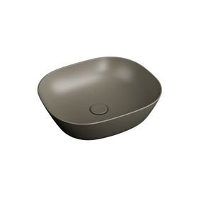 Vitra 7810B450-0016 Plural Kare Çanak Mat Vizon 45 cm Lavabo