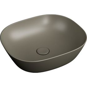 Vitra 7810B450-0016 Plural Kare Çanak Mat Vizon 45 cm Lavabo