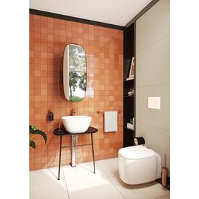 VitrA 7811B401-0016 Plural Yüksek Çanak Mat Beyaz 45 cm Lavabo