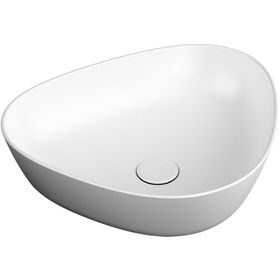 Vitra 7812B401-0016 Plural Üçgen Alçak Çanak Mat Beyaz 47 cm Lavabo