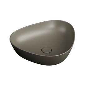 Vitra 7812B450-0016 Plural Üçgen Alçak Çanak Mat Vizon 47 cm Lavabo