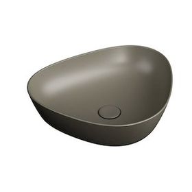 Vitra 7812B450-0016 Plural Üçgen Alçak Çanak Mat Vizon 47 cm Lavabo