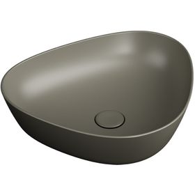 Vitra 7812B450-0016 Plural Üçgen Alçak Çanak Mat Vizon 47 cm Lavabo