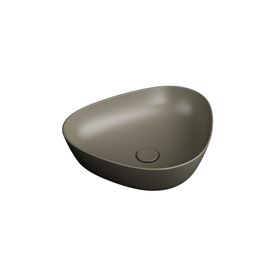 Vitra 7812B450-0016 Plural Üçgen Alçak Çanak Mat Vizon 47 cm Lavabo