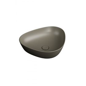 Vitra 7812B450-0016 Plural Üçgen Alçak Çanak Mat Vizon 47 cm Lavabo