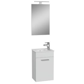 VitrA A - 75022 Mia Demonte Set 40 cm Kapaklı Aydınlatmalı Lavabo Dolabı