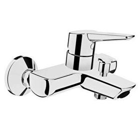 VitrA A42444 Beyaz Krom Artema Solid S Banyo Bataryası