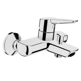 VitrA A42444 Beyaz Krom Artema Solid S Banyo Bataryası